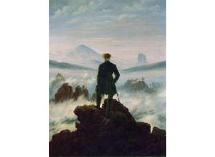 Friedrich - Viandante sul mare di nebbia Friedrich - Viandante sul mare di nebbia